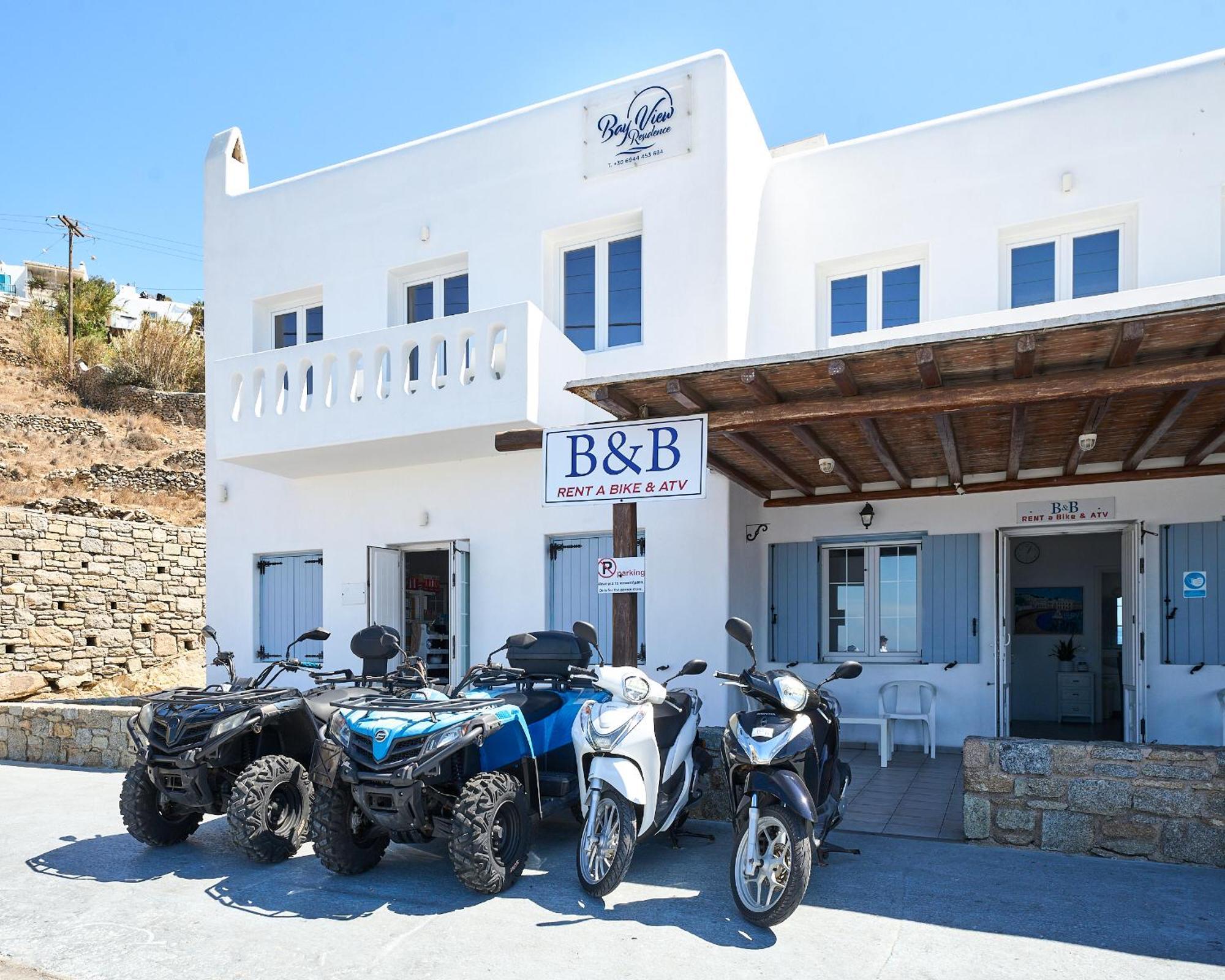 Bay View Residence Mykonos Town Eksteriør bilde